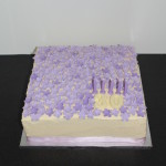 Purple Flower Cake