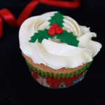 Holly Christmas Cupcakes 