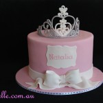 Pink Tiara Cake