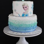 Queen Elsa Frozen Cake