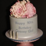Granny Girl Floral Bouquet Cake